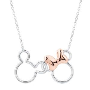 Mickey and Minnie necklace